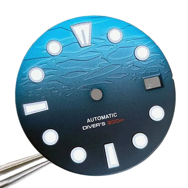 Dial and hands 29mm for NH35 Marine