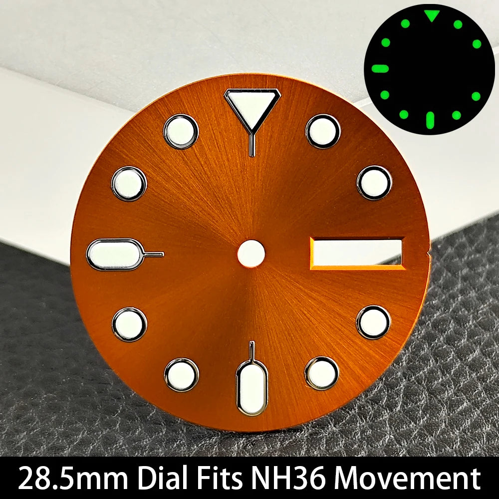 28.5mm NH35 Dial GMT Bizarre