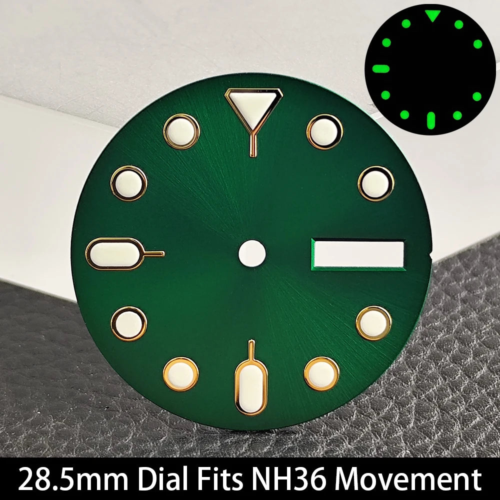 28.5mm NH35 Dial GMT Bizarre