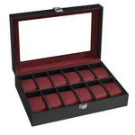 Black Synthetic Leather and Burgundy Red Lining / Spain