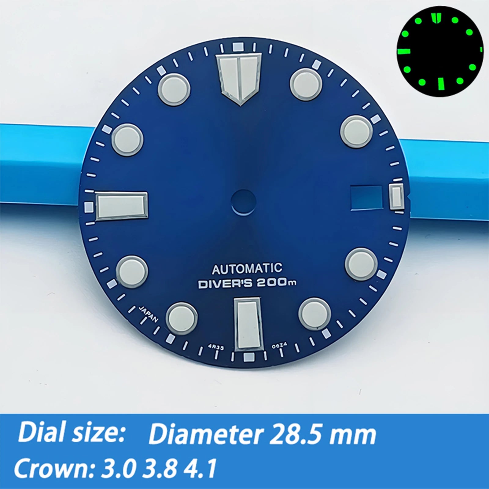 Dial 28.5 mm para NH36 Tortuga Simple