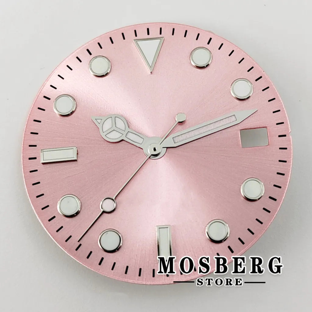 Dial Miuksi 29 mm Rosa para NH35 / NH36