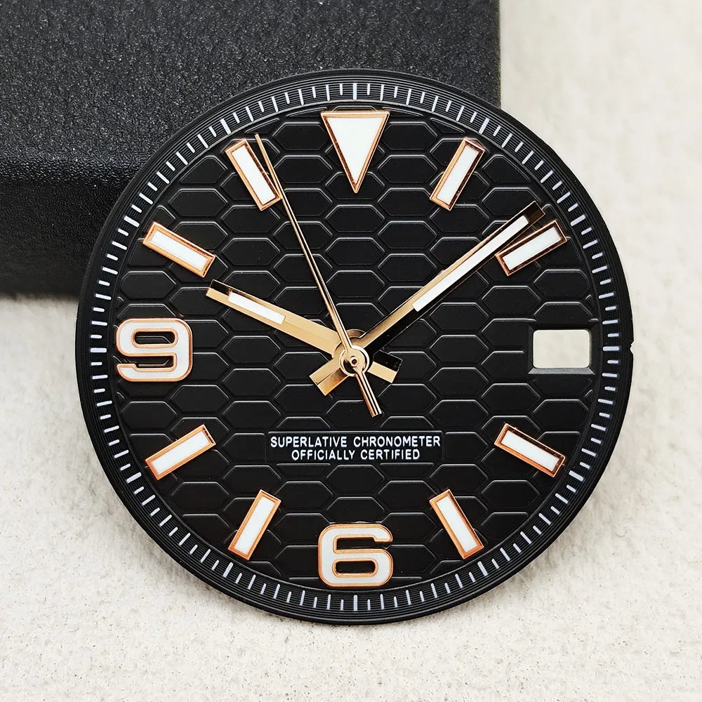 Dial 28.5mm patron Hexagonal para NH35