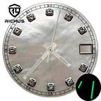Dial 28.5mm iridisciente para NH35