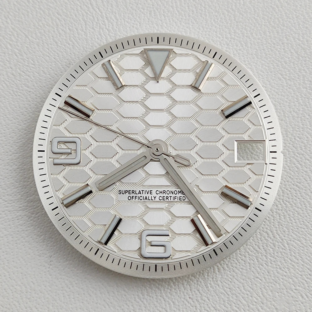 Dial 28.5mm patron Hexagonal para NH35