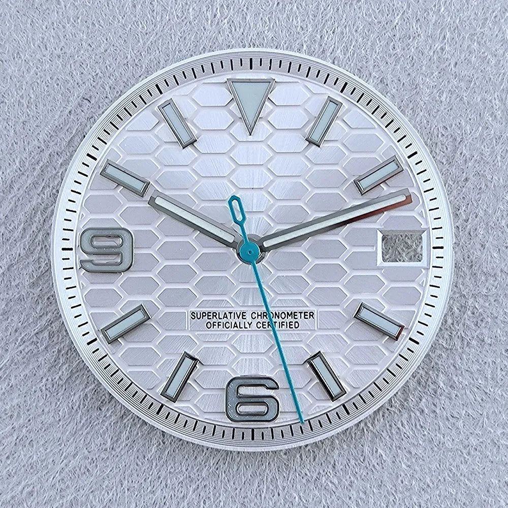 NH35 dial 28.5mm patrón hexagonal