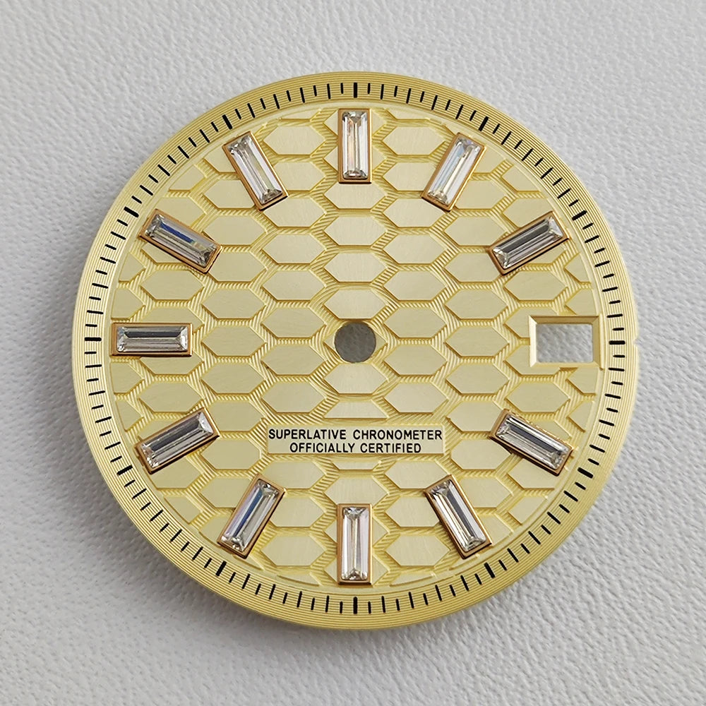 Dial 28.5mm patron Hexagonal para NH35