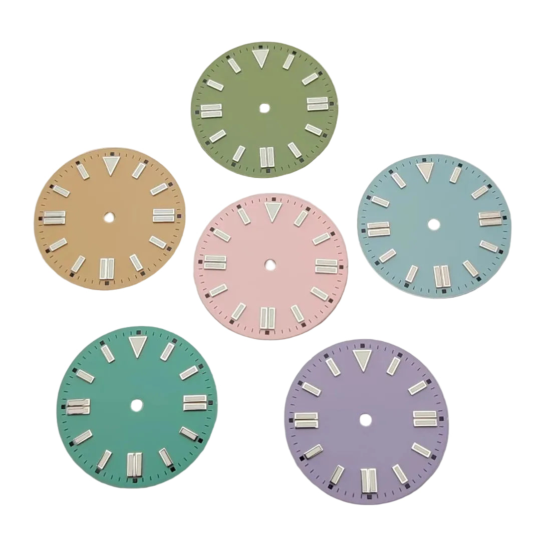 Dial MDNEN 28.5 mm Luminiscente para NH35
