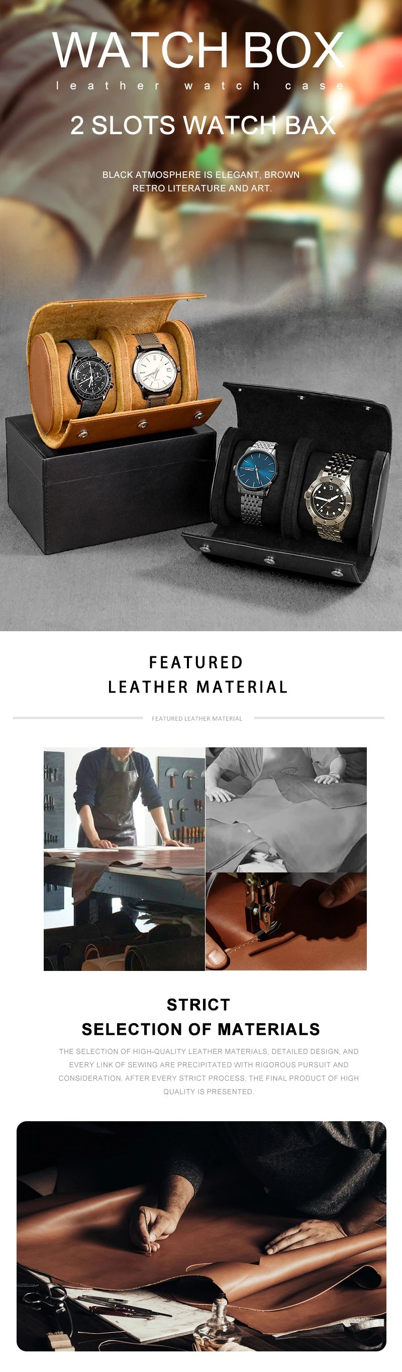 Estuche relojes