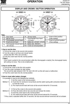 Seiko vk63 Movemiento Original
