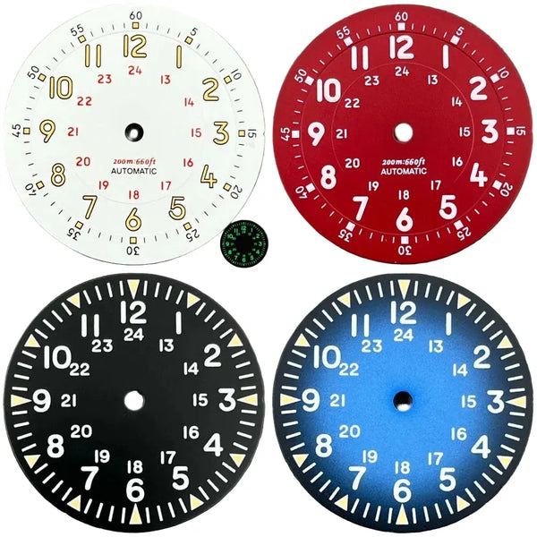 29mm dial for NH35 and NH38 luminous