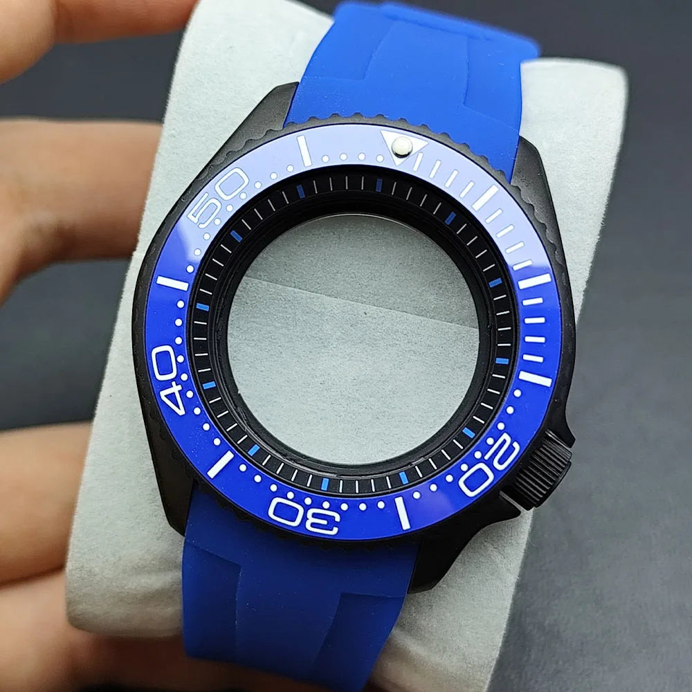 Caja Correa Goma Nh35 Diver Dial28.5mm