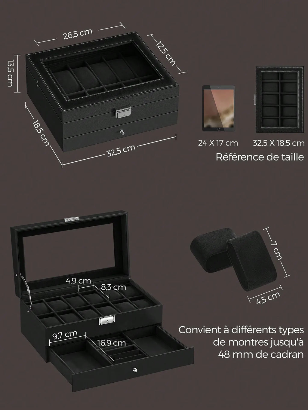 Caja Grande Transparente