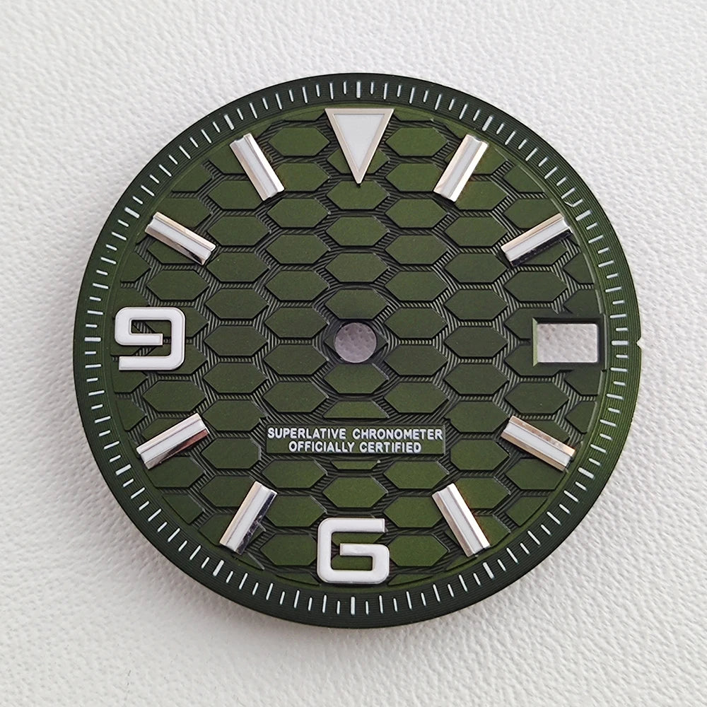 Dial 28.5mm patron Hexagonal para NH35