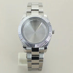 NO.40 Solid Back B / 36mm case NH35 NH36 / Metal