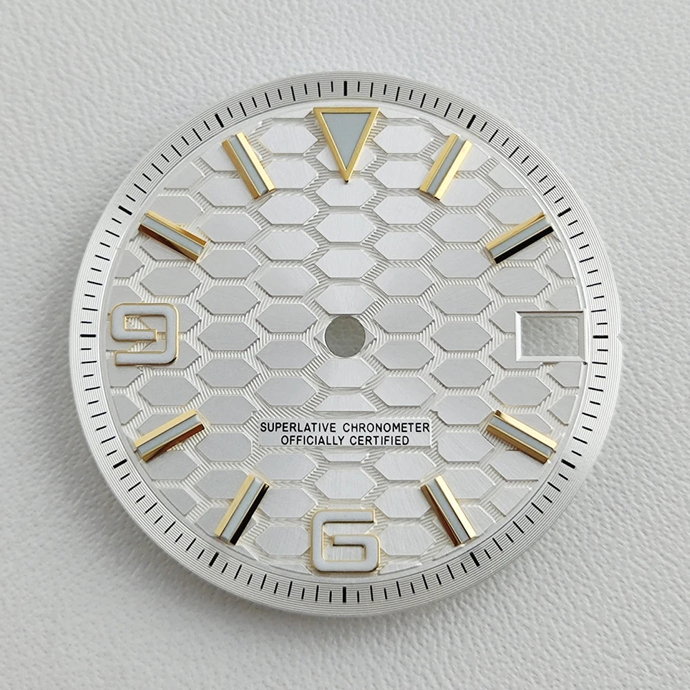Dial 28.5mm patron Hexagonal para NH35