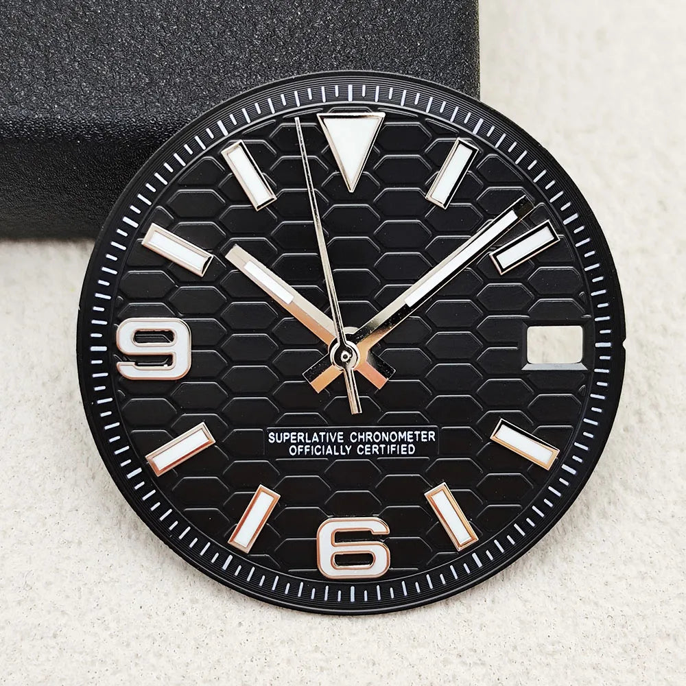 Dial 28.5mm patron Hexagonal para NH35