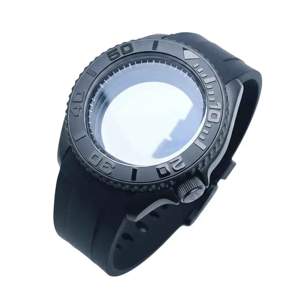 Case Rubber Strap NH35 Diver Dial 28.5mm